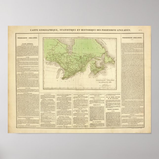 Engelska besittningar poster (Framsidan)