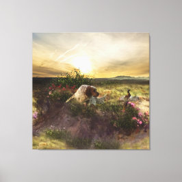 Engelska brev, jakt på fasaner canvastryck