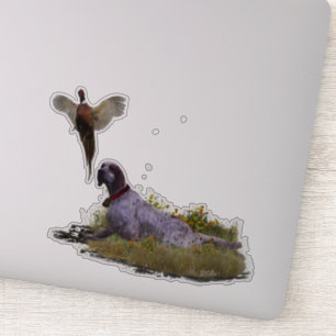 Engelska brev, jakt på fasaner klistermärken