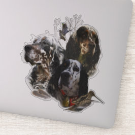 Engelska brev, jakt på träkuster klistermärken