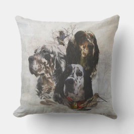 Engelska brev, jakt på träkuster kudde