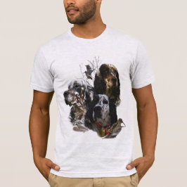 Engelska brev, jakt på träkuster t shirt