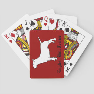 Engelska Bull Terrier Bicycle Spelkort