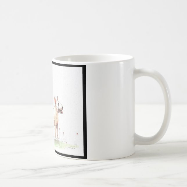 Engelska Bull Terrier Kaffemugg (Höger)
