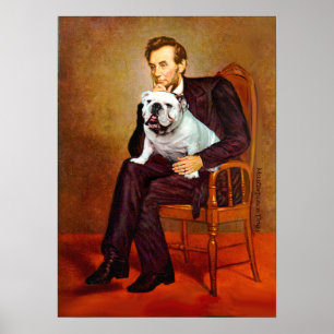 Engelska bulldog 9 - Lincoln Poster