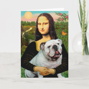 Engelska bulldog 9 - Mona Lisa Kort