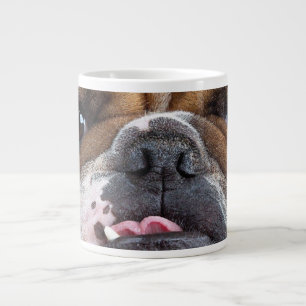 Engelska bulldog Dekorativ kudde Jumbo Mugg