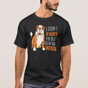 Engelska Bulldog Didnt Fart Min Butt ger dig en pu T Shirt