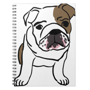 Engelska Bulldog Gift Shirts Nope Lazy English Bul Anteckningsbok