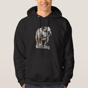 Engelska bulldog hoodie