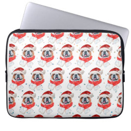 Engelska Bulldog Hund aveln jul Laptop Fodral