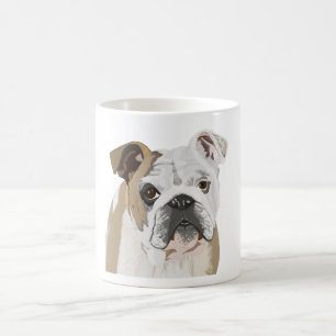 Engelska bulldog kaffemugg