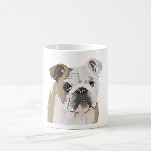 Engelska bulldog kaffemugg (Center)
