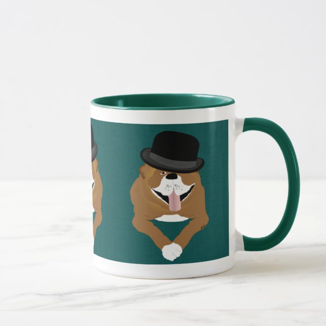 Engelska bulldog mugg (Höger)