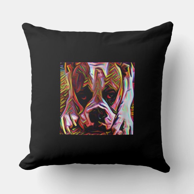 Engelska Bulldog Pillow Kudde (Framsida)