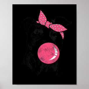 Engelska bulldog poster