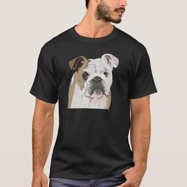 Engelska bulldog t shirt (Framsida)