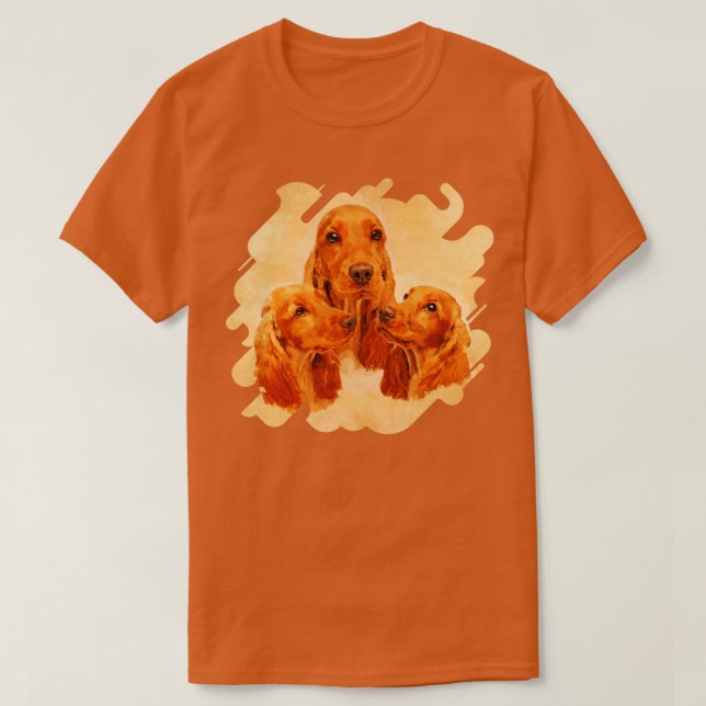 Engelska Cocker Spain Collage T Shirt (Design framsida)