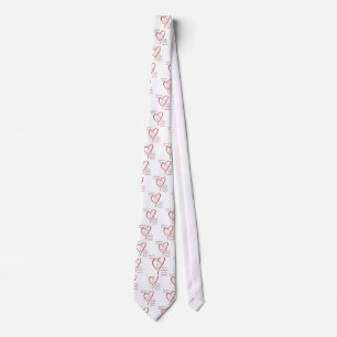 Engelska Cocker Spain Heart-Tillhör Slips