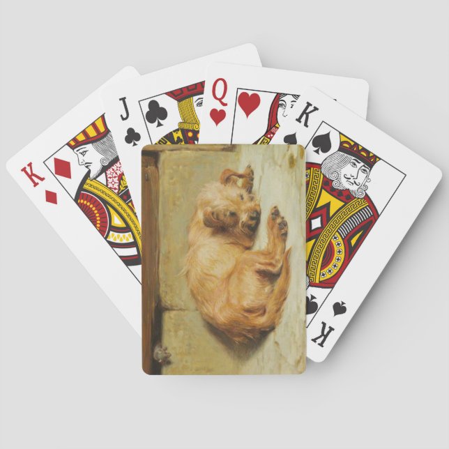 Engelska Cocker Spain Hund (av Briton Rivière) Casinokort (Baksidan)