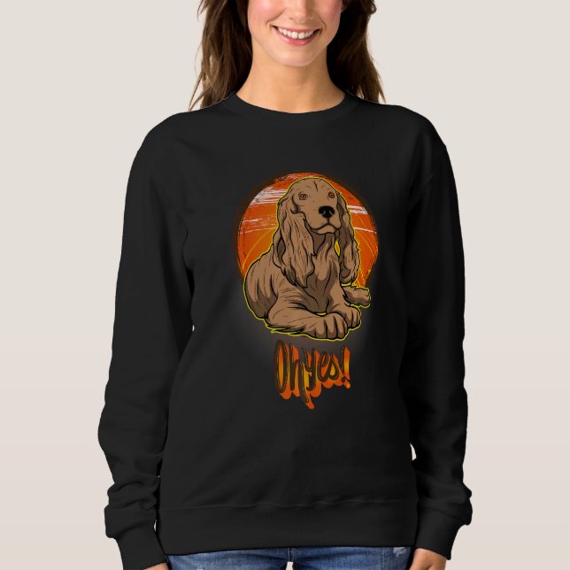 Engelska Cocker Spain Hund aveln 63 T Shirt (Framsida)