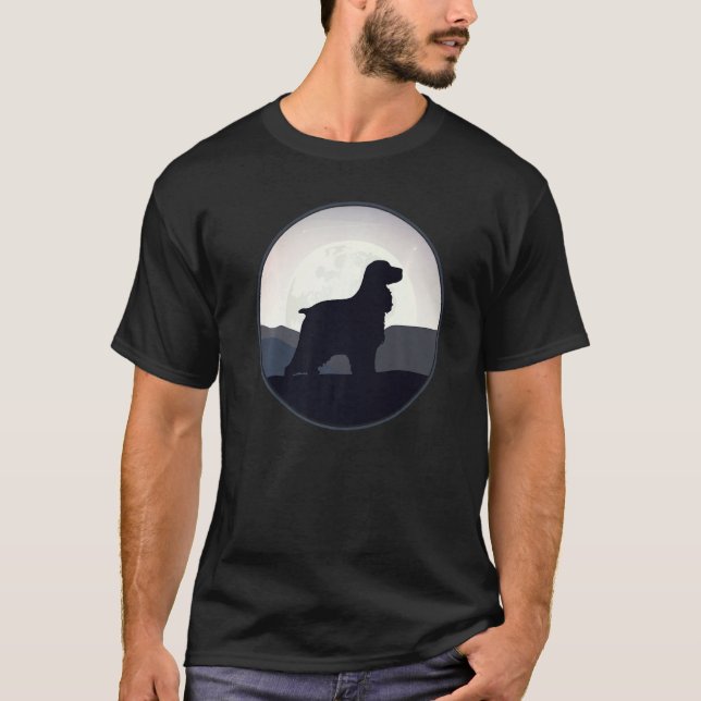 Engelska Cocker Spain Hund aveln 75 T Shirt (Framsida)