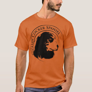 Engelska Cocker Spain Hund Digital Art 4 T Shirt