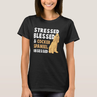 Engelska Cocker Spain Hund Mamma T Shirt
