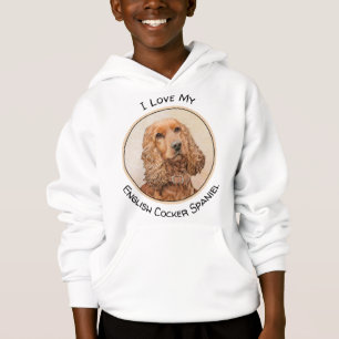Engelska Cocker Spain Painting - Original Hund Art T Shirt
