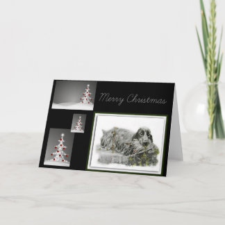 Engelska Cocker Spanska Helgkort