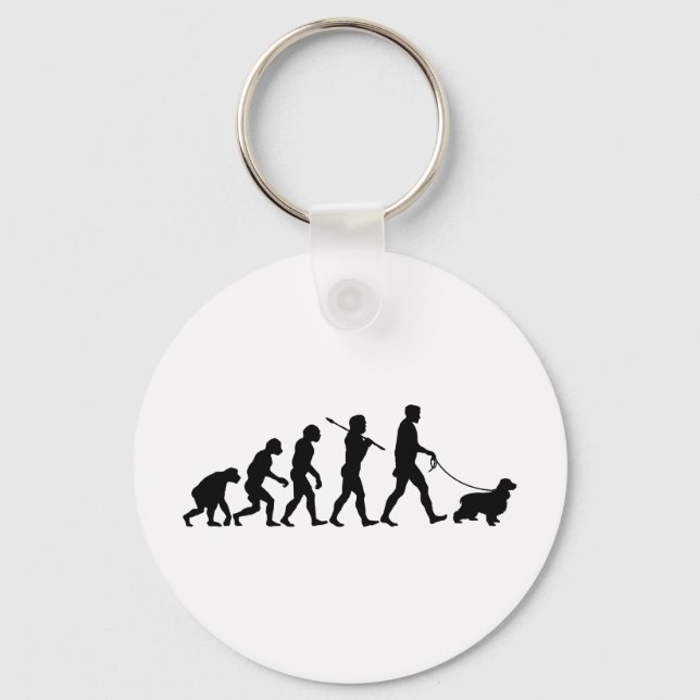 Engelska Cocker Spanska Nyckelring (Framsida)