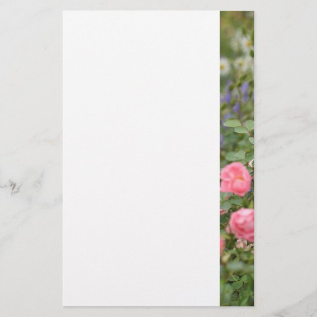 Engelska Cottage Garden Brevpapper (Framsida)