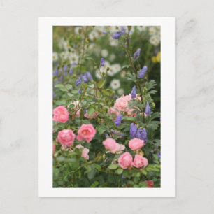 Engelska Cottage Garden Vykort