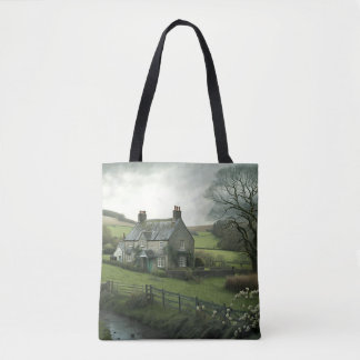 Engelska Countryside Tote / Shopping bag Tygkasse