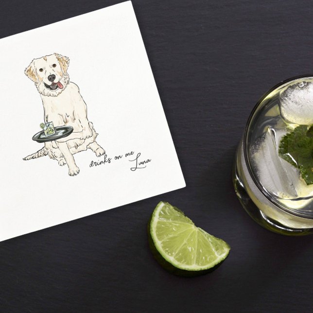 Engelska Cream Golden Bröllop Pappersservett (Skapare uppladdad)