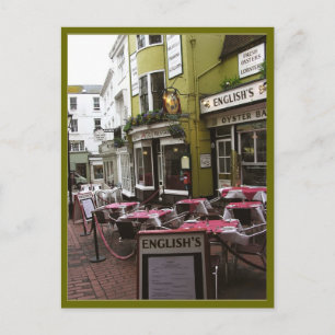 Engelska Eatery Alley, Brighton (UK) Postcard Vykort