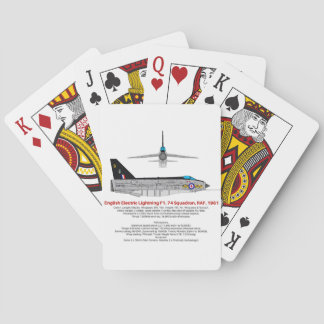 Engelska elektriska blixtavlyssnare- casinokort