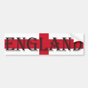 Engelska Flagga England bs arc1 Bildekal