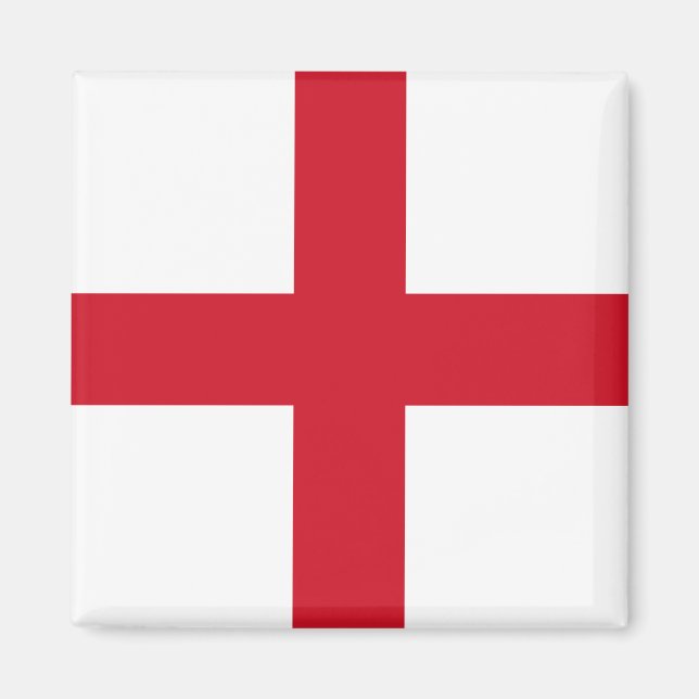 Engelska Flagga (England) Magnet (Framsidan)