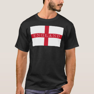 Engelska Flagga England Manar cn T Shirt