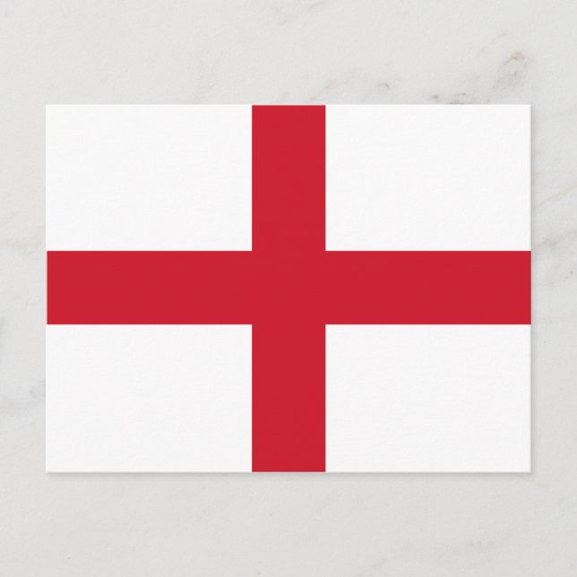 Engelska flaggan (England) Vykort (Framsida)