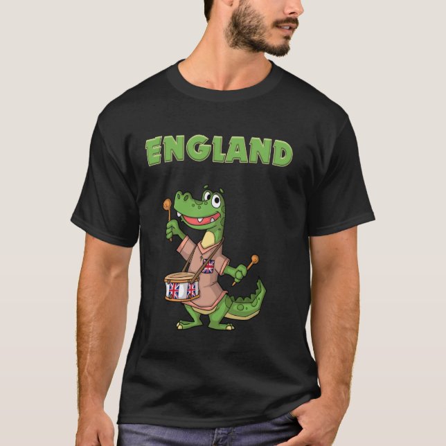 Engelska Fläkt T Shirt (Framsida)