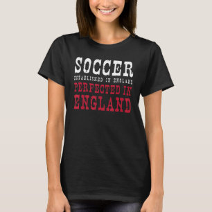 Engelska fotbollen Engelska fotbollen England Futb T Shirt