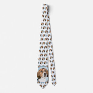Engelska foxhound-målning - Cute Original Hund Art Slips