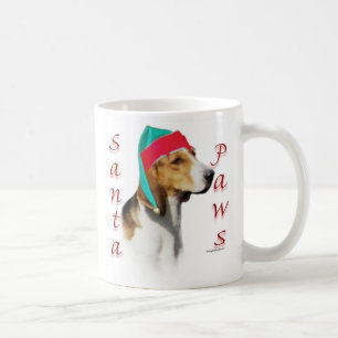 Engelska Foxhound Santa Tassar Kaffemugg