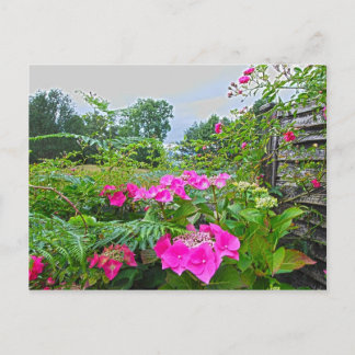 Engelska Garden 2 Vykort