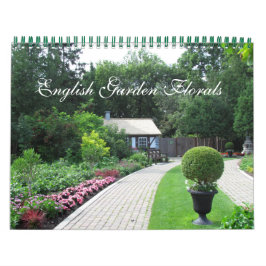 Engelska Garden Blommigts Calendar Kalender