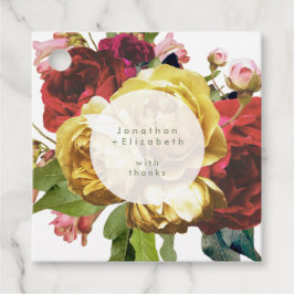 Engelska Garden Boho Ro Bröllop Gåvor Etiketter