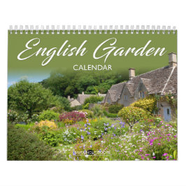 Engelska Garden Calendar Kalender