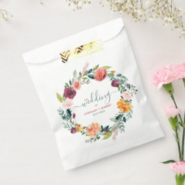 Engelska Garden Flowers Wandan Personligt bröllp T